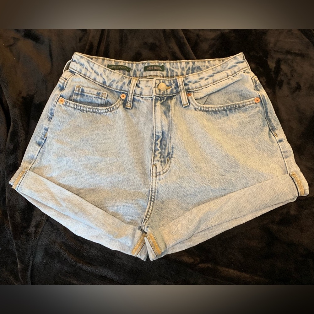 Wild Fable Highest Rise Mom Jean Shorts